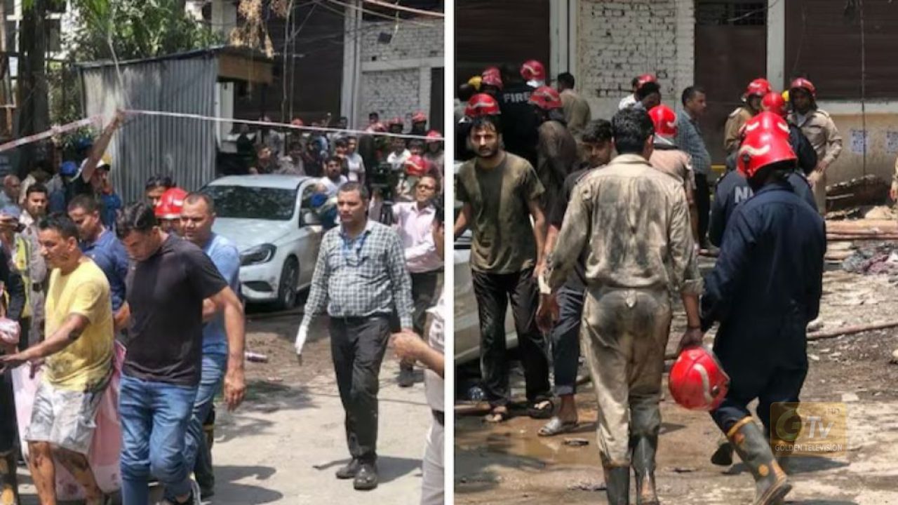 দিল্লিতে হোটেলে ভয়াবহ আগুনে নিহত ২০