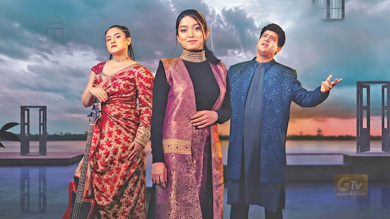 মাশা, শোয়েব ও মৌসুমির কণ্ঠে প্রকাশ পেল ‘মেঘ’