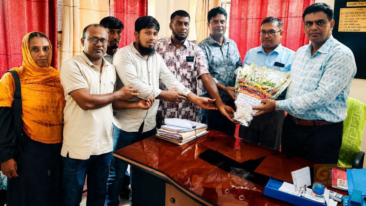 গোবিন্দগঞ্জে নবাগত প্রাথমিক শিক্ষা কর্মকর্তাকে শিক্ষক নেতাদের শুভেচ্ছা, মানসম্মত শিক্ষা নিশ্চিতের প্রত্যাশা