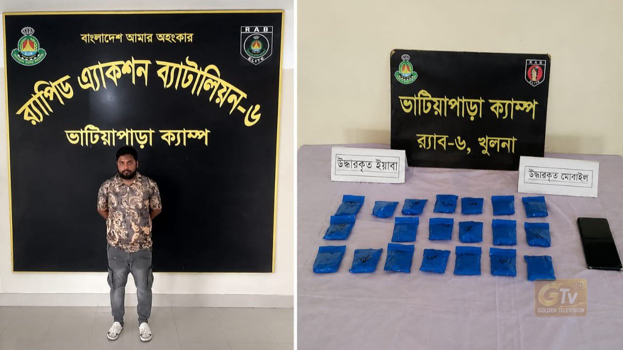 কোটালীপাড়ায় ৩ হাজার ৯৫০ পিস ইয়াবাসহ একজন গ্রেপ্তার