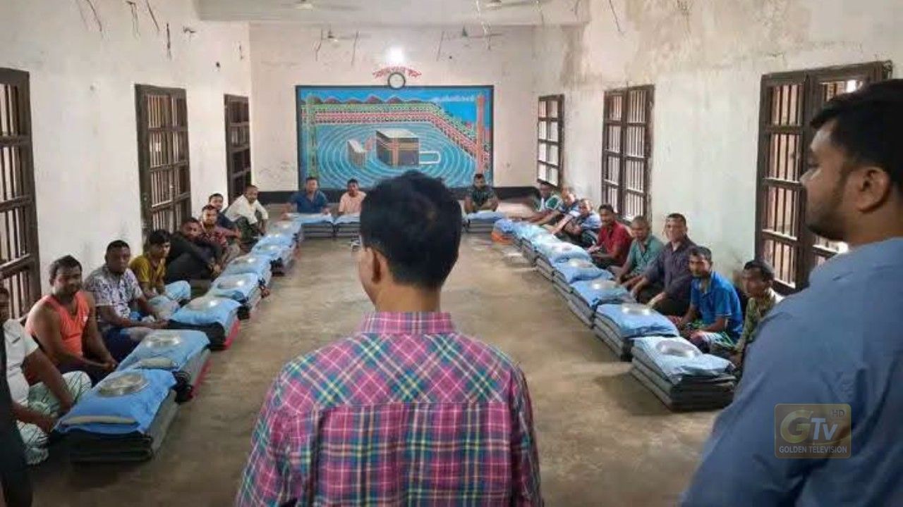 কারাবন্দীদের সার্বিক কল্যাণ ও স্বাস্থ্যসেবা নিশ্চিতে জেলা কারাগার পরিদর্শনে জেলা প্রশাসক